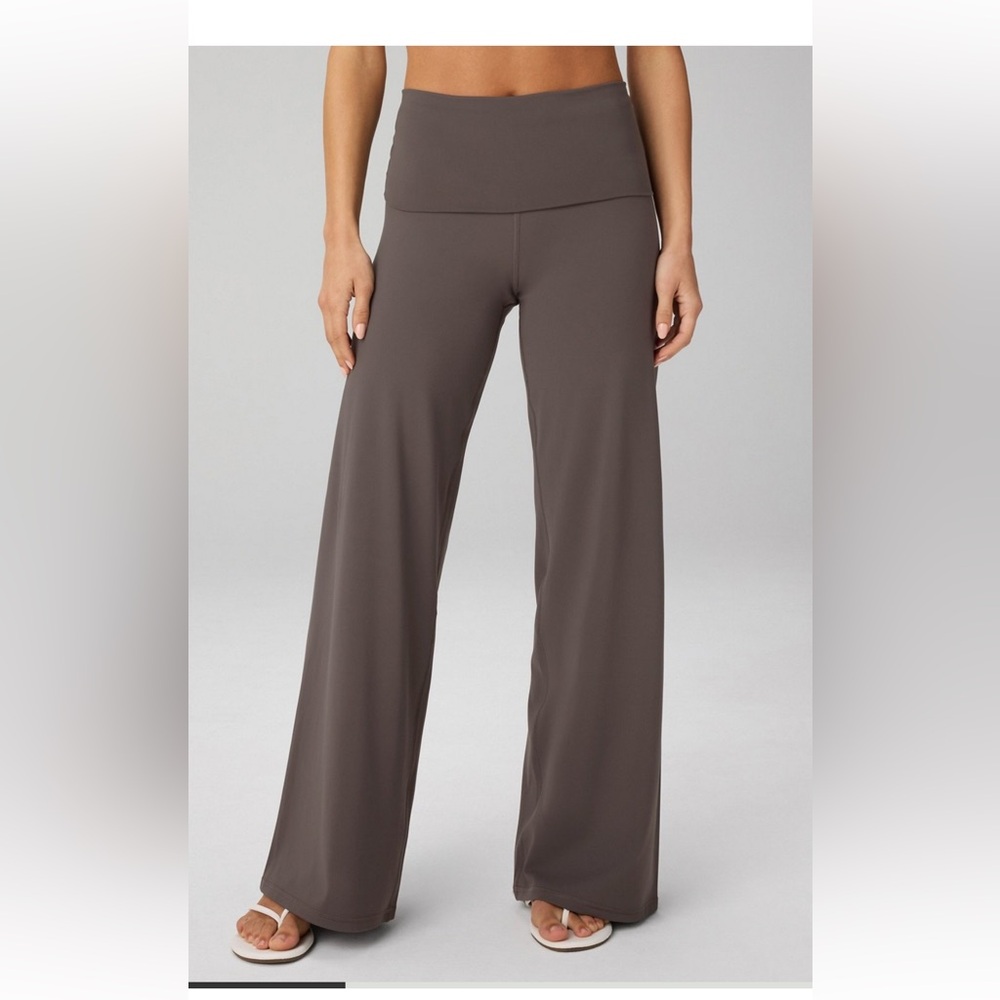 Fabletics Wide-Leg Pants - Taupe